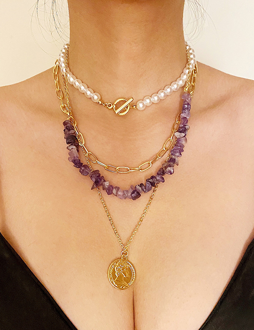 Collar De Cuentas De Grava