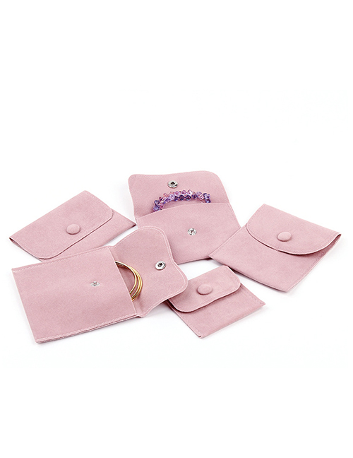 Bolso De Franela Con Broche De Presión
