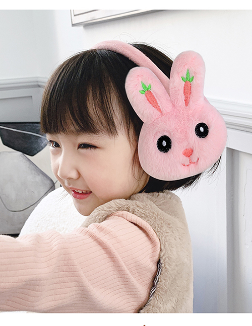 Orejeras De Fruta De Panda De Conejito De Peluche Para Niños