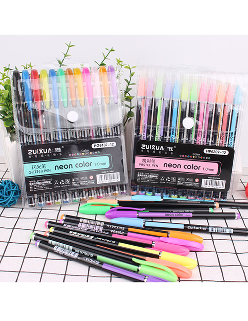 Fashion Pastel Pen Metal Fluorescent Marker