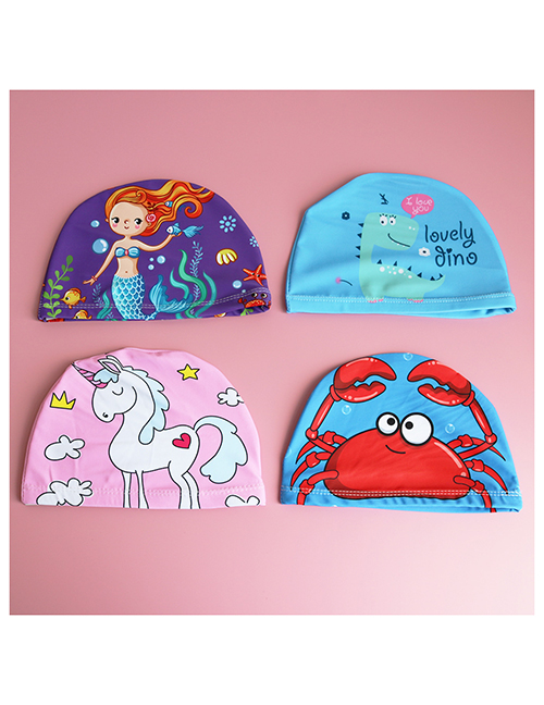 Gorra De Natación De Dibujos Animados De Poliéster