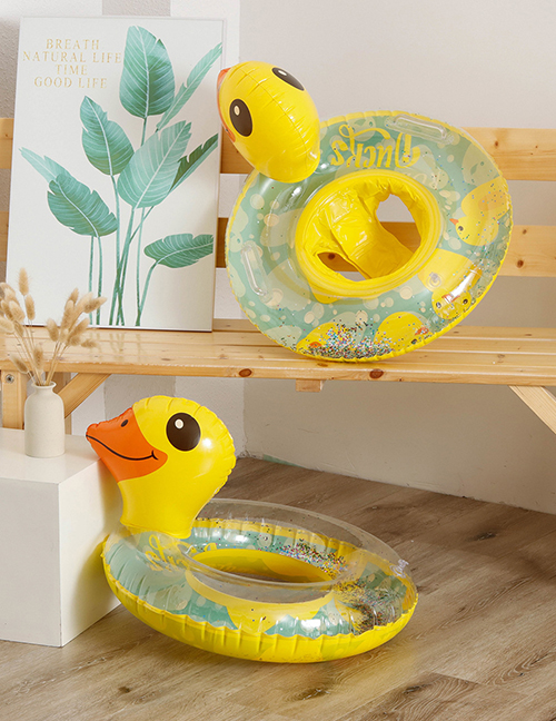 Pvc Sequín Little Dinosaur Swimming Ring