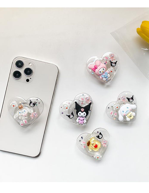Fashion Starry Sky Drops-mini Cartoon-little Demon Acrylic Cartoon Geometric Phone Bracket Airbag Support