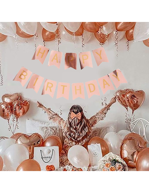 Fashion Picture Color (two Pieces) Foil Tablecloth Latex Balloon Set