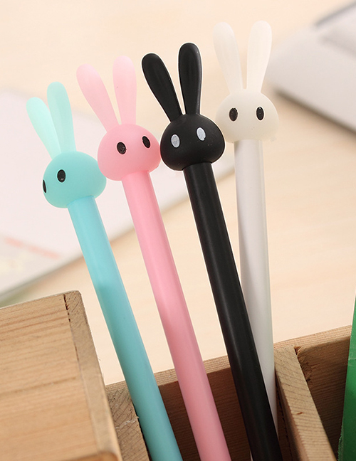 Fashion Blue Cartoon Cute Rabbit Gel Pen