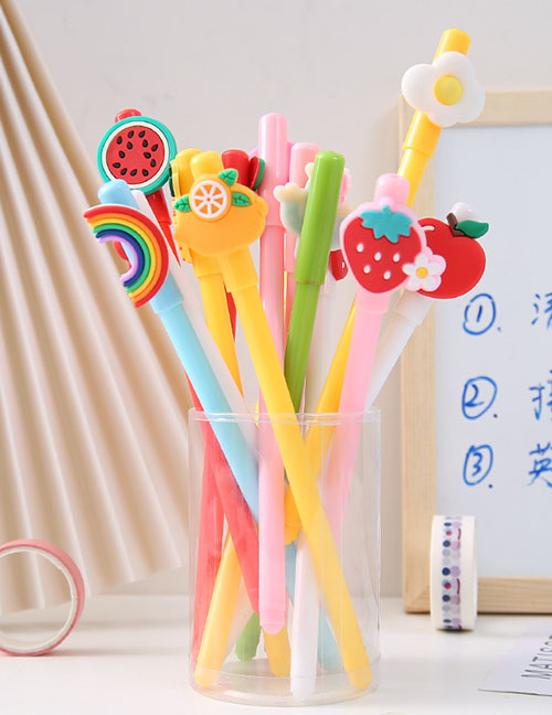 Fashion Black Pen Holder Cartoon Gel Pen