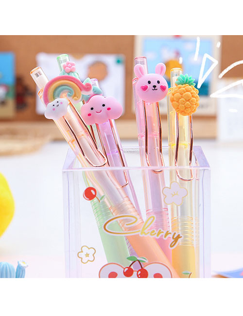 Fashion Little Star Wings Plastic Cartoon Press Gel Pen