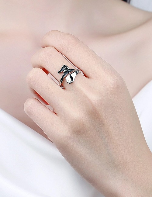 Fashion 6# Pure Copper Ghost Ring
