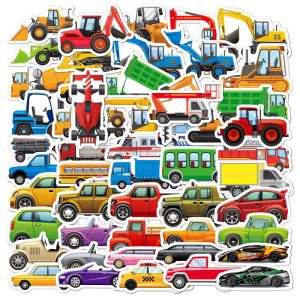 Fashion 50 Luxury Car And Sports Car Stickers/pack Self-adhesive Car Graffiti Waterproof Sticker