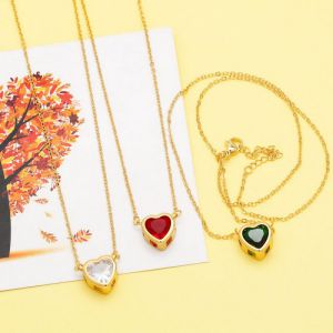 Collar De Amor De Diamantes De Cobre