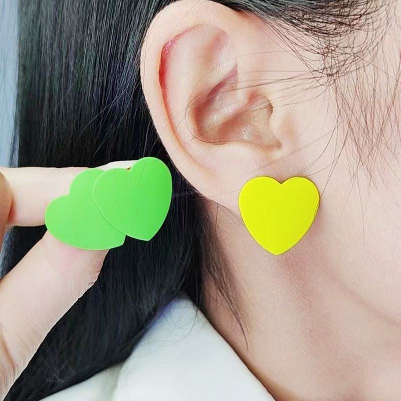 Pendientes De Amor Acrílicos