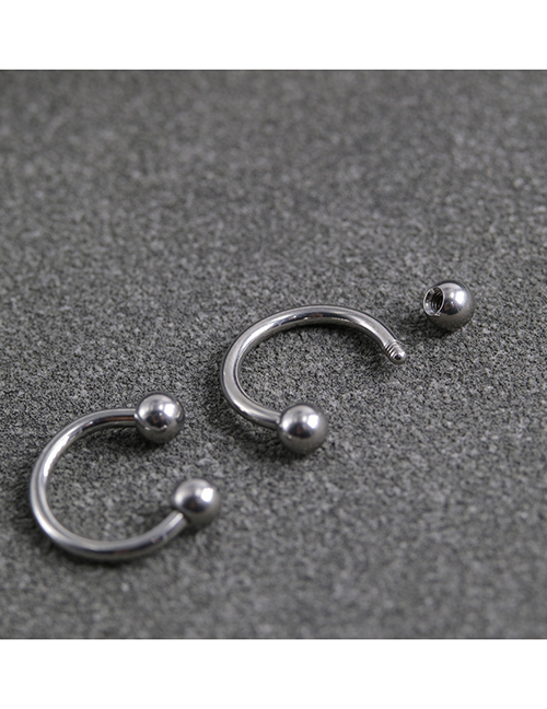 Clavo De Ceja Piercing En Forma De U De Aleación (pieza Única)