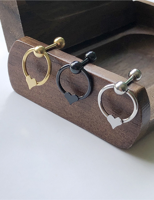 Pendientes Piercing De Estrella De Acero Inoxidable (individual)