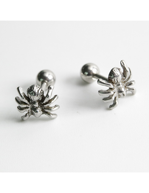 Pendientes Piercing De Araña De Acero Titanio (individual)