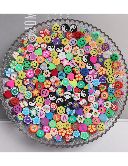Material De Abalorios Diy De Tai Chi De Arcilla Blanda