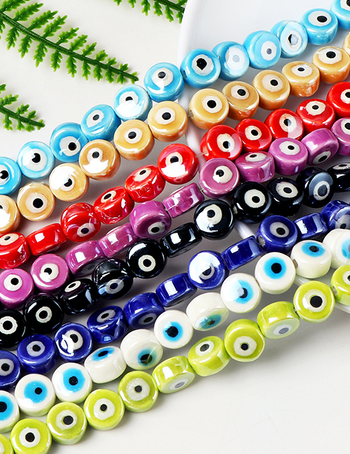 Cuentas De Ojos De Cerámica De Colores