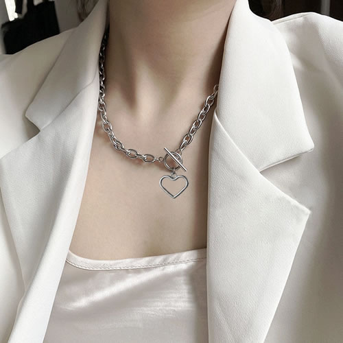 Fashion 14# Alloy Geometric Chain Necklace
