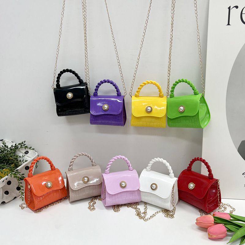Bolso Bandolera Para Niños Con Tapa Abatible Y Diseño De Cabeza De Pvc