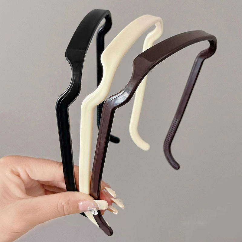 Montura De Gafas Cuadrada De Onda Acrílica