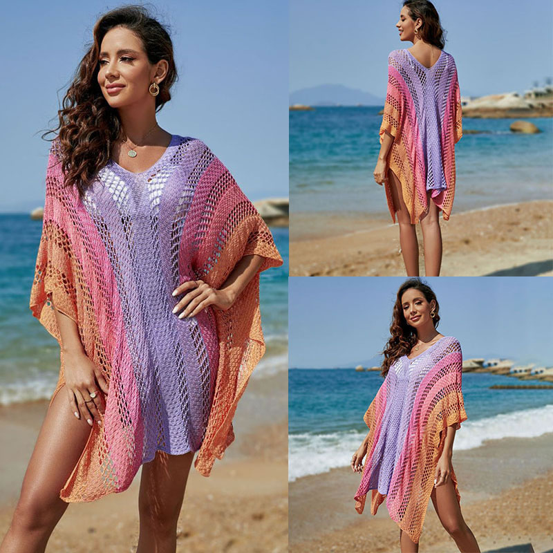 Fashion Color Hollow-knit Sun Protection Shirt