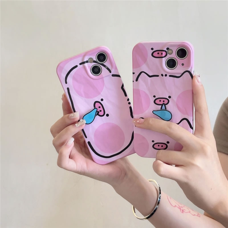Funda Para Iphone Con Estampado De Silicona