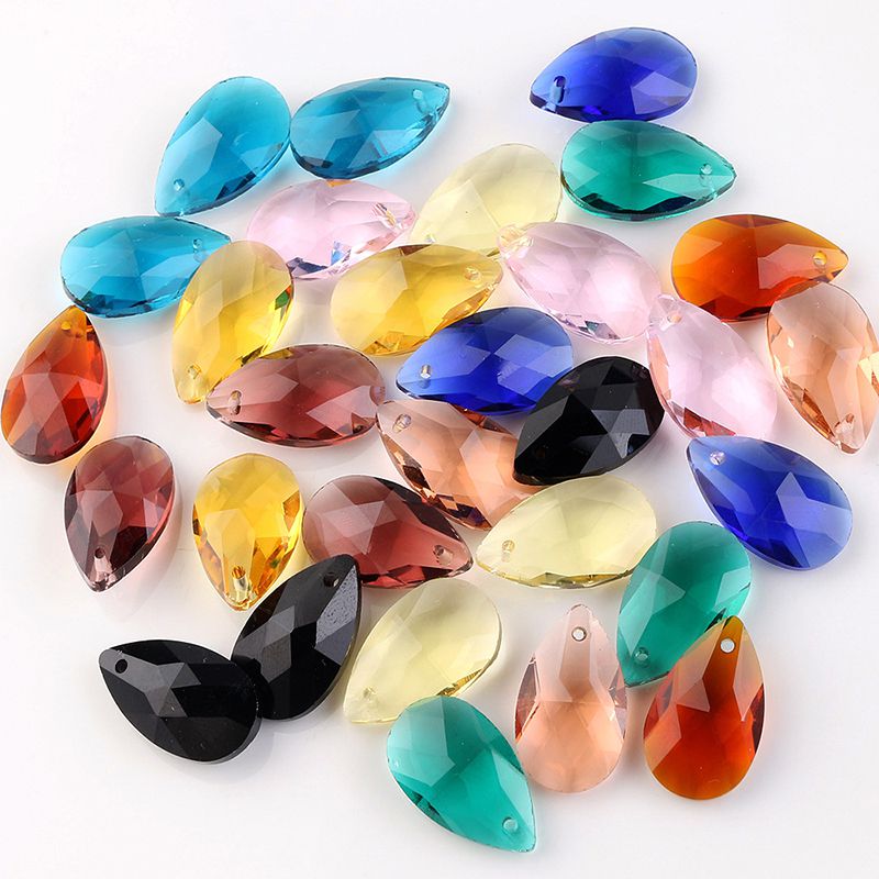 Accesorios De Bricolaje De Cristal En Forma De Gota.