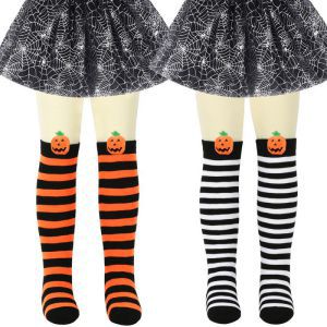 Medias De Halloween De Poliéster Con Dibujos Animados Para Niños