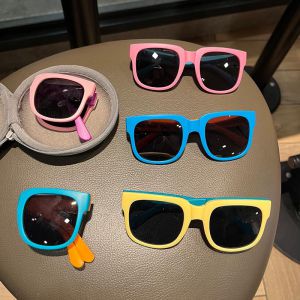 Estuche Para Gafas Plegable Redondo