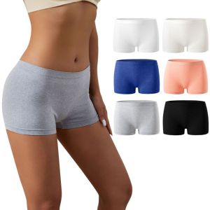 Fashion Black Body Shaping Tummy Control Butt Lifting Boxer Briefs