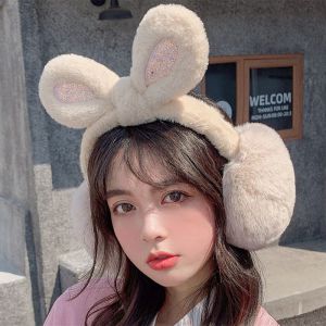 Orejeras Con Orejas De Conejo De Peluche