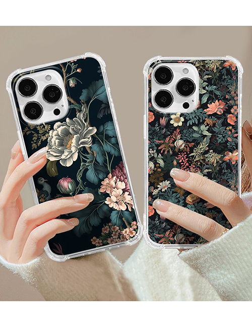 Caja Del Teléfono Móvil De Apple Con Impresión De Tpu