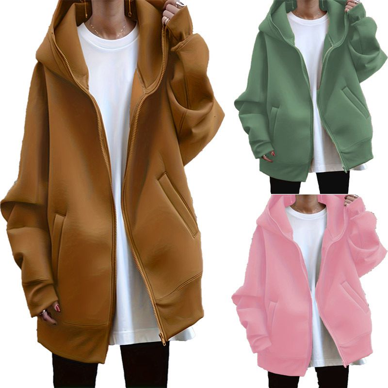 Sudadera Con Capucha Y Cremallera De Poliéster