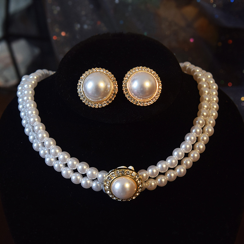 Fashion Pearl Necklace Pearl Bead Necklace