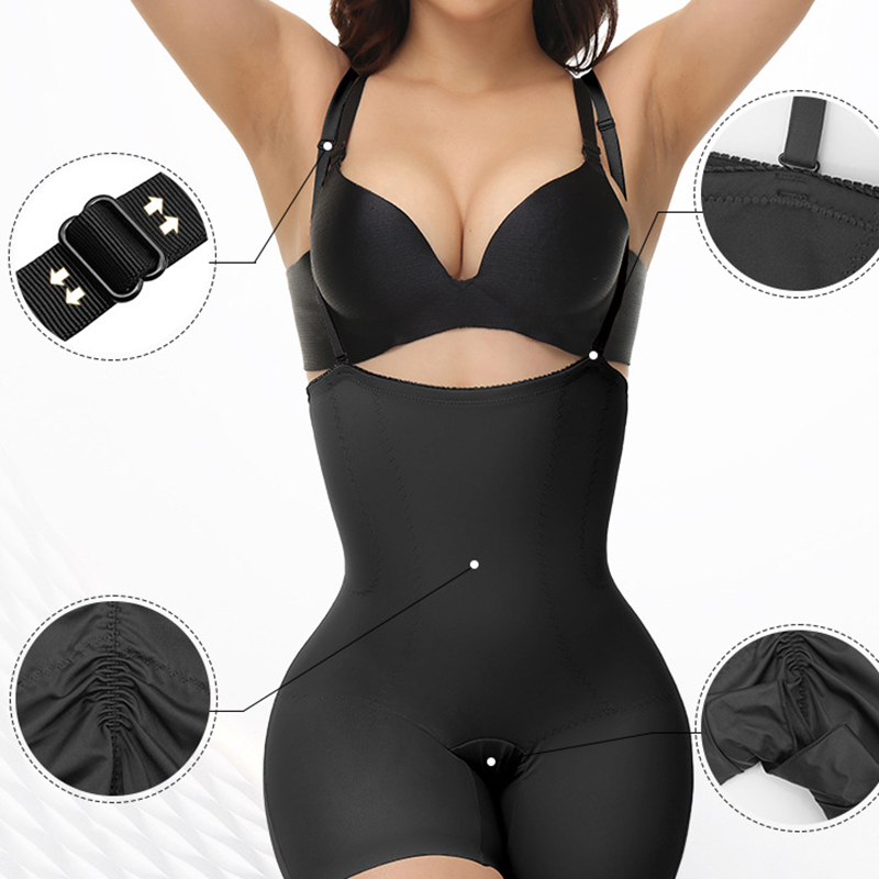 Fashion Color Nylon High Waist Tummy Control Body Shaper