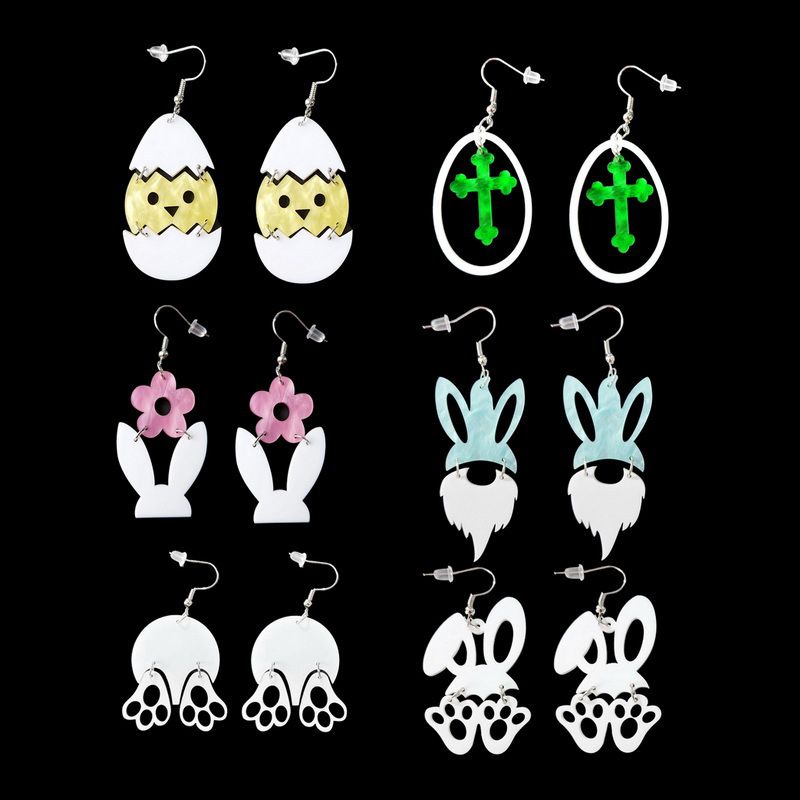 Pendientes Geométricos Acrílicos