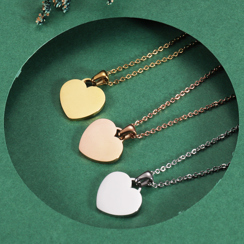Collar De Amor De Acero Titanio.