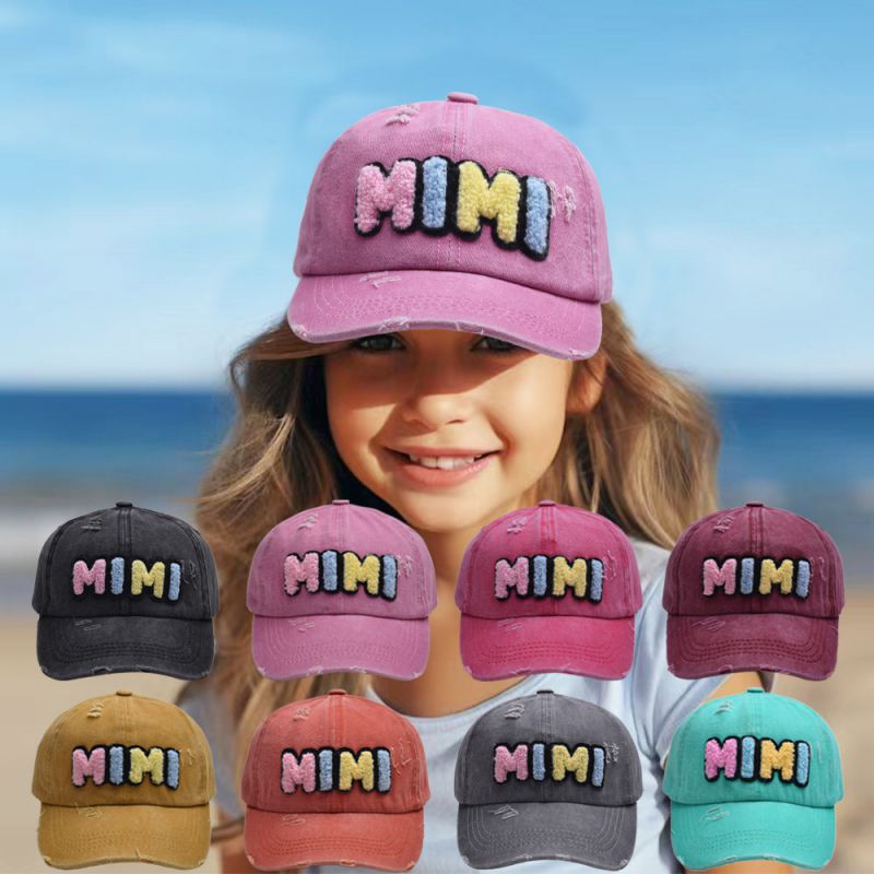 Gorra De Béisbol Para Padres E Hijos Con Bordado De Letras