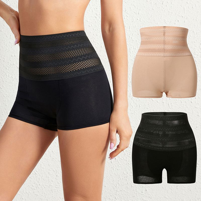 Pantalones Con Control De Barriga Y Cintura Alta Con Corsé De Poliéster