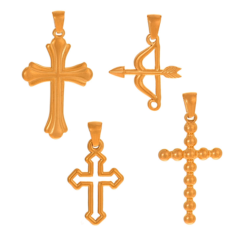 Accesorios Colgantes De Flecha Bhikkhu De Acero De Titanio