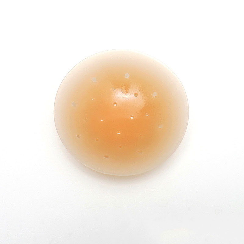 Fashion Color Breathable Silicone Round Nipple Patches