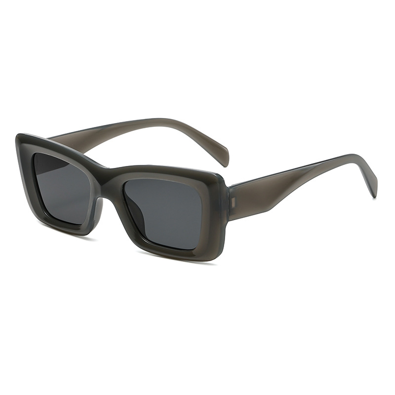Fashion Black Cat Eye Square Sunglasses