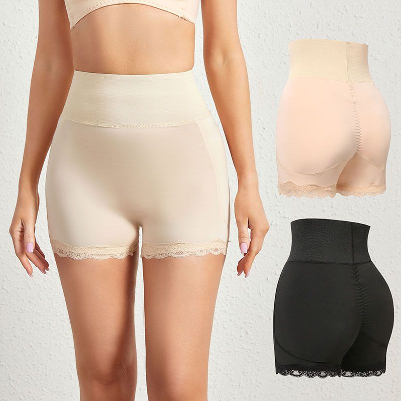 Pantalón Levantador De Glúteos Con Control De Barriga Acolchado De Poliéster