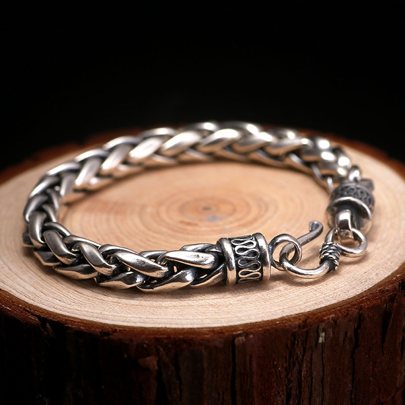 Fashion Silver Alloy Keel Men's Bracelet