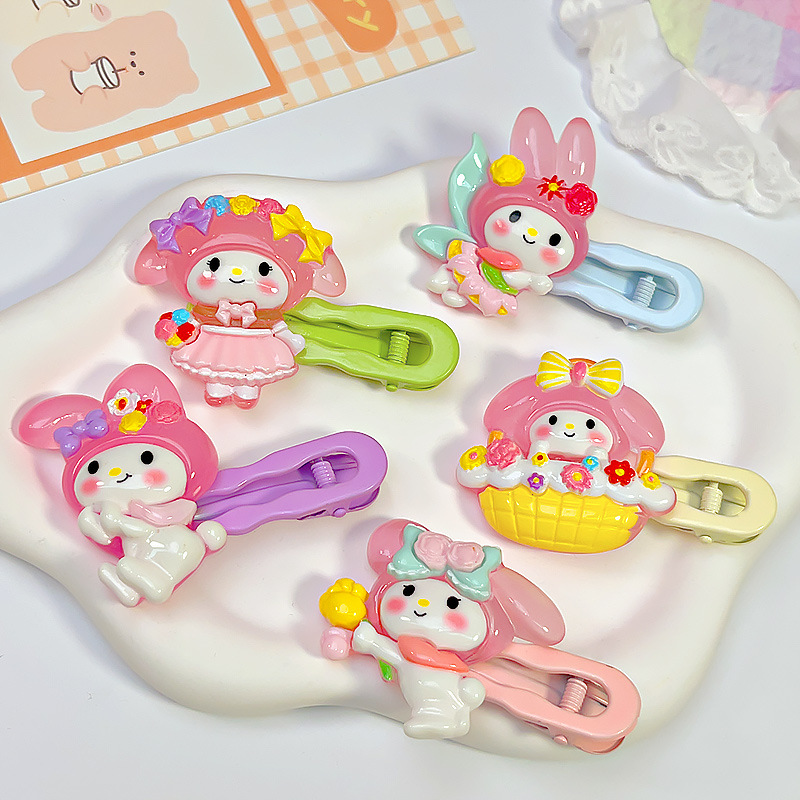 Fashion 5# Blue 3d Cartoon Children's Hair Clip
