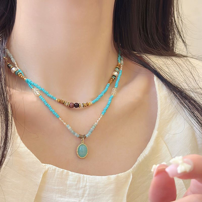 Collar De Cuentas Geométricas