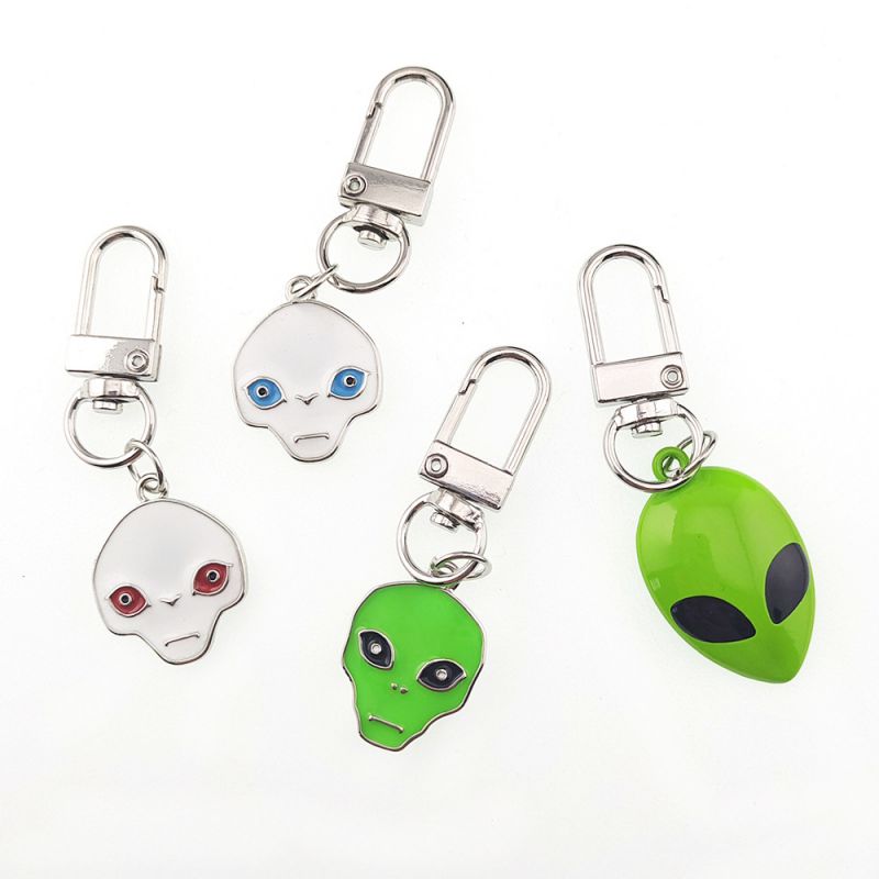 Llavero Alienígena De Aleación