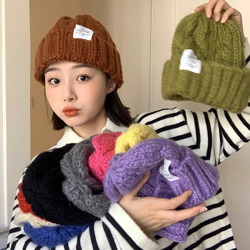 Gorro De Punto Con Parches