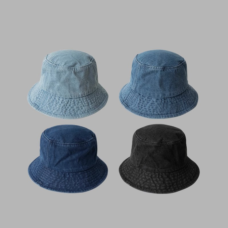 Gorro De Pescador De Denim De Poliéster