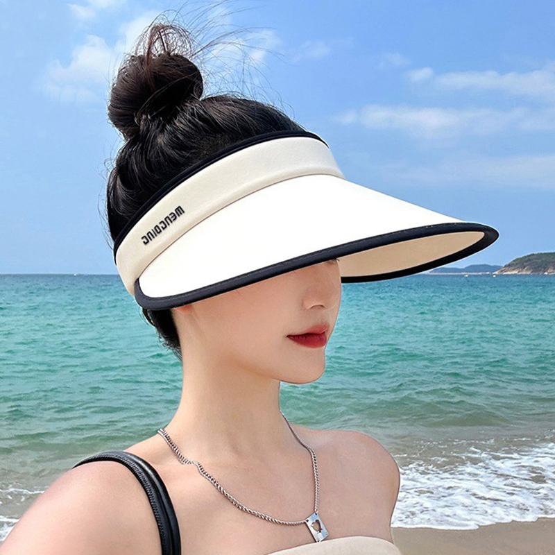 Sombrero Para El Sol De Ala Grande De Poliéster