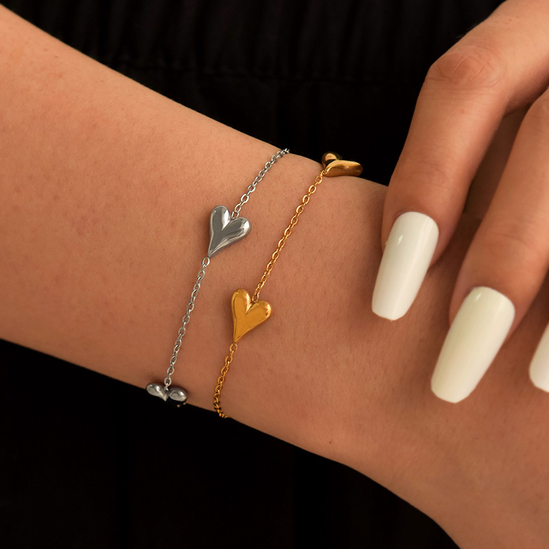 Pulsera De Amor De Acero Titanio.
